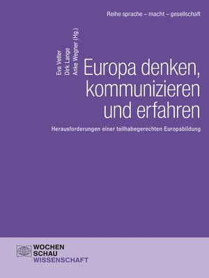cover image of Europa denken, kommunizieren und erfahren